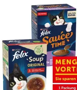 Interspar Purina Felix Soup Katzennahrung Angebot
