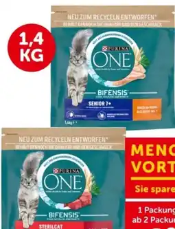 Interspar Purina One Katzentrockennahrung Angebot
