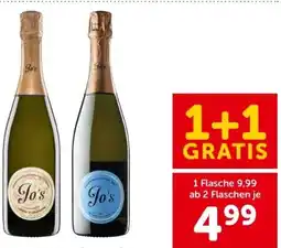 Interspar Jo´s Kreation Norbert Szigeti Sekt Cuvée Angebot