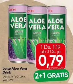 Spar Lotte Aloe Vera Drink Traube Angebot