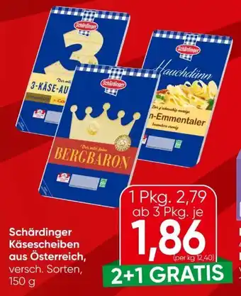 Spar Schärdinger Käsescheiben Angebot