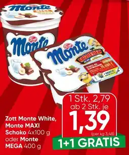 Spar Zott Monte White Angebot