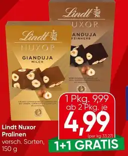Spar Lindt Pralinen Nuxor Angebot