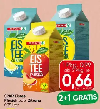 Spar Spar Eistee Angebot