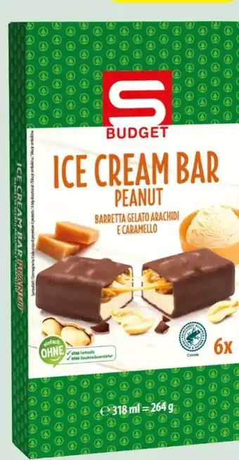 Spar S Budget Ice Cream Bar Peanut Angebot