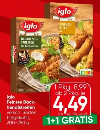 Spar Iglo Backhendlstreifen Angebot