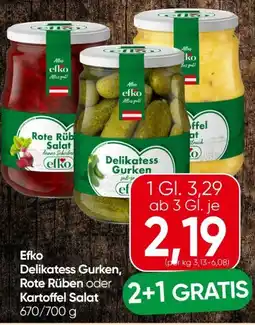 Spar Efko Delikatess Gurken Angebot