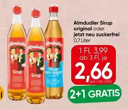Spar Almdudler Sirup Angebot