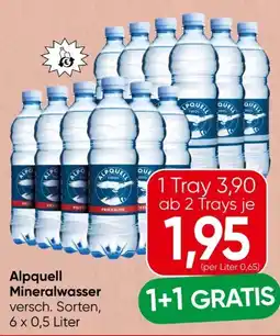Spar Alpquell Mineralwasser Angebot