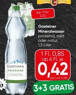 Spar Gasteiner Mineralwasser Angebot