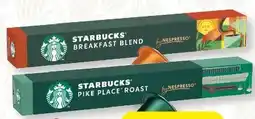 SPAR Gourmet Starbucks Kaffee Kapseln Angebot