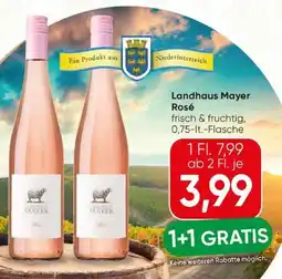 SPAR Gourmet Landhaus Mayer Rose Angebot