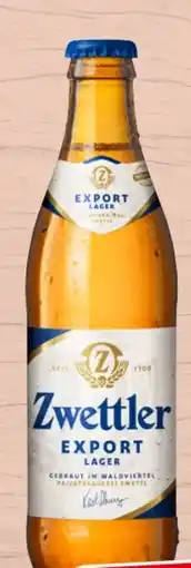 Spar Zwettler Export Lager Angebot