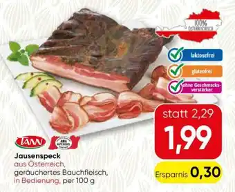 Spar TANN Jausenspeck Angebot
