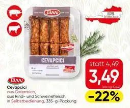 Spar TANN Cevapcici Angebot