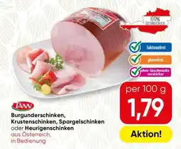 Spar TANN Burgunderschinken, Krustenschinken, Spargelschinken oder Heurigenschinken Angebot