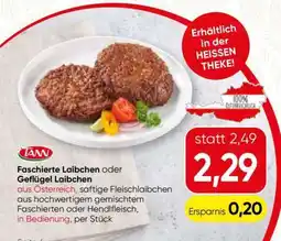 Spar TANN Faschierte Laibchen oder Geflügel Laibchen Angebot