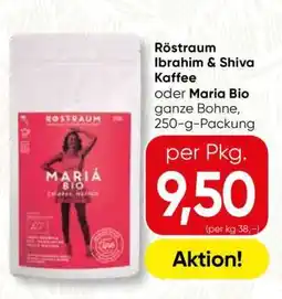 Spar Röstraum Ibrahim & Shiva Kaffee oder Maria Bio Angebot