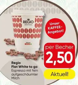 Spar Regio Flat White to go Angebot