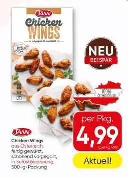 Spar Chicken Wings Angebot