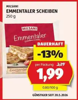 Hofer MILSANI EMMENTALER SCHEIBEN Angebot