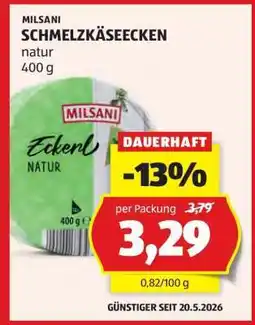 Hofer MILSANI SCHMELZKÄSEECKEN Angebot
