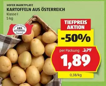 Hofer KARTOFFELN AUS ÖSTERREICH Angebot