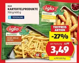 Hofer iglo Kartoffelprodukte Angebot