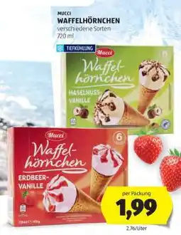 Hofer MUCCI WAFFELHÖRNCHEN Angebot