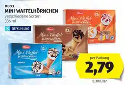 Hofer MUCCI MINI WAFFELHÖRNCHEN Angebot