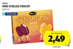 Hofer MUCCI MINI STIELEIS FRUCHT Angebot