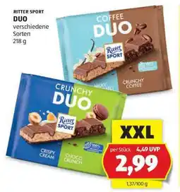 Hofer RITTER SPORT Duo Angebot