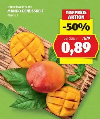 Hofer Mango genussreif Angebot