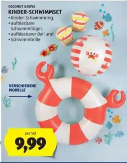 Hofer COCONUT GROVE KINDER-SCHWIMMSET Angebot