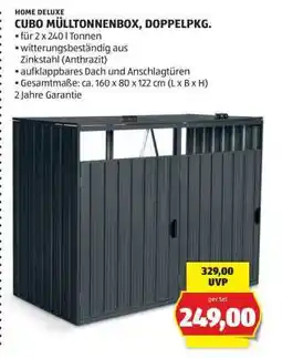 Hofer CUBO MÜLLTONNENBOX, DOPPELPKG Angebot