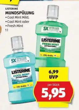 Hofer Listerine Mundspülung Angebot