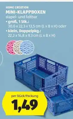 Hofer MINI KLAPPBOXEN Angebot