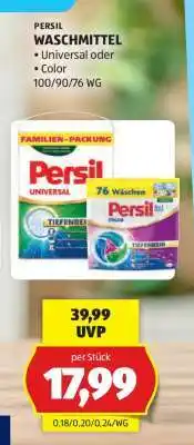 Hofer Persil Waschmittel Angebot