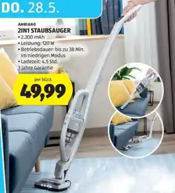 Hofer AMBIANO 2IN1 STAUBSAUGER Angebot