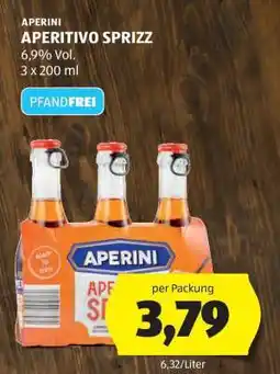 Hofer APERINI APERITIVO SPRIZZ Angebot