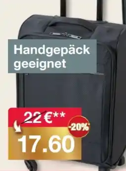 Woolworth Route 66 Koffer Angebot