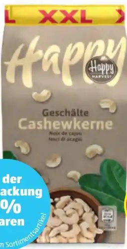 Hofer Happy Harvest Cashewkerne Angebot