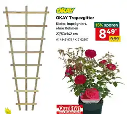 Lagerhaus Okay trapezgitter Angebot