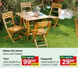 Lagerhaus Balkon-Set Akazie Angebot