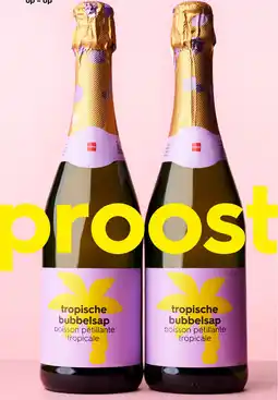 HEMA Tropische bubbelsap, 75 cl, ook verkrijgbaar in de smaken appel en aardbei Angebot