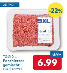 T&G T&G XL Faschiertes gemischt T&G Angebot