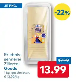 T&G Erlebnissennerei Zillertal Gouda T&G Angebot