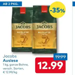 T&G Jacobs Auslese versch. Sorten T&G Angebot