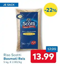 T&G Riso Scotti Basmati Reis Angebot