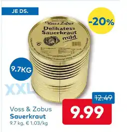 T&G Voss & Zobus Sauerkraut Angebot